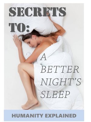 cover image of Secrets to a Better Night's Sleep